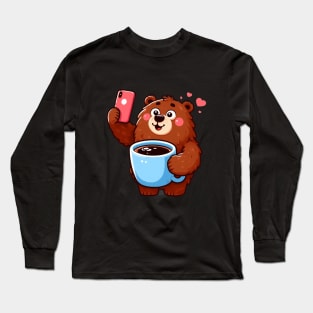 Coffee Bear Long Sleeve T-Shirt